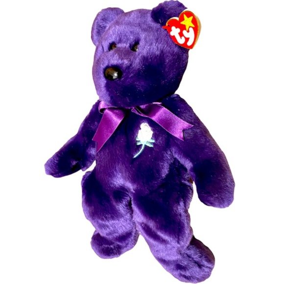 Ty Beanie Buddy - Princess Diana, Princess of Wales, 13 inch, Beanie Baby 1998 - Picture 2 of 7